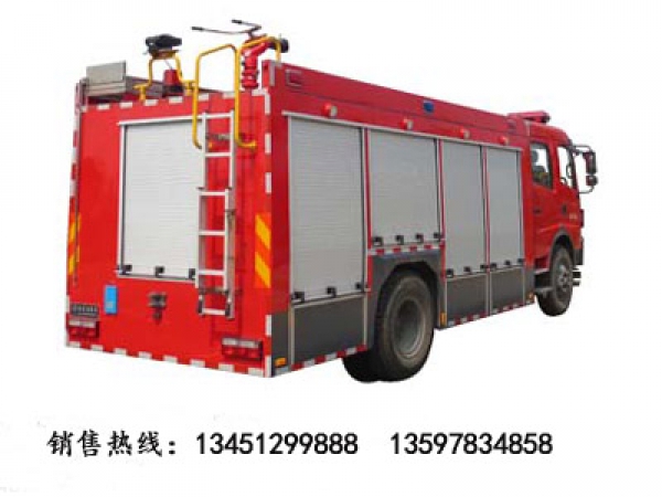 東風(fēng)153水罐(泡沫)消防車載液6噸(國五)